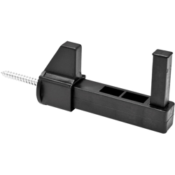 Esin Plast - FERMAIMPOSTE PLASTICA 'CALABRONE' NERO** en oferta