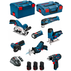 BOSCH Kit 12V BMK7-28AD3 (GSR 12V-15+GKS 12V-26+GWS 12V-76+GST 12V-70+GOP 12V-28+GSA 12V-14+GLI 12V-80+3 x 2,0Ah+GAL1230CV) precio