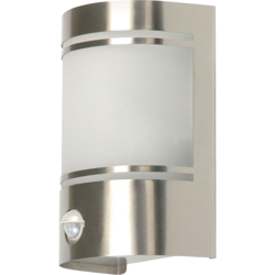 Luce Esterna da Parete 60 W con Sensore di Movimento Acciaio spazzolato NE550491519 - Ranex características