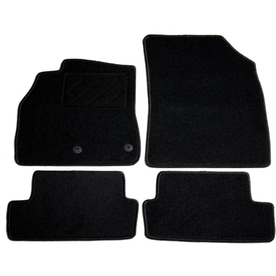 vidaXL Set di Tappetini per Auto 4 pz per Renault Megane III Coupe