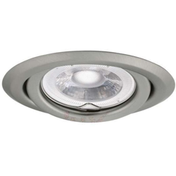 Kanlux - faretto da incasso 80 mm CE GX5,3 IP20 cromo opaco interno orientabile kan 00331 en oferta