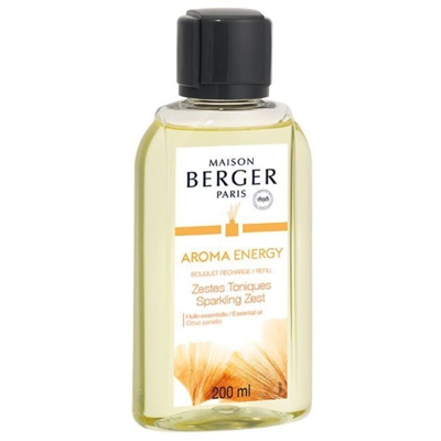 Maison Berger Ricarica Diffusore Bastoncini Aroma Energy 200Ml Profumo Casa Interni