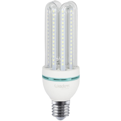 Wisdom - Lampadina led SMD a spiga di grano E27 24w 6000K