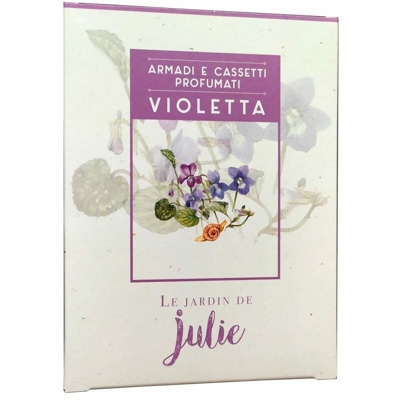 Profuma Armadi e Cassetti 3 Pezzi Le jardin de Julie Violetta