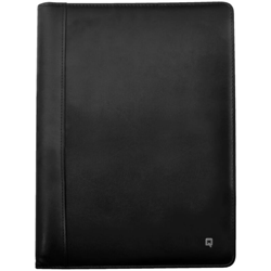 DESQ Cartella Portadocumenti A4 con Blocco Note Nera precio