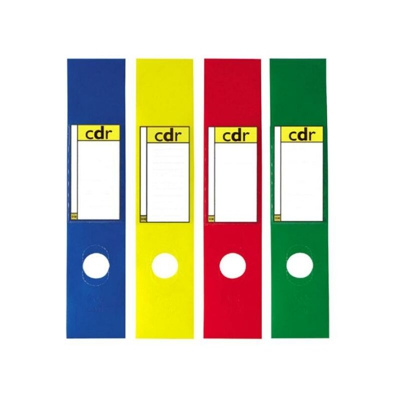 SEI Rota CDR etichetta autoadesiva Rosso 200 pezzo(i)