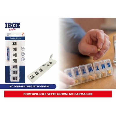 Bighouse It - PORTAPILLOLE SETTE GIORNI MC FARMALINE