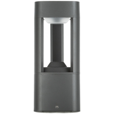 Lampada Da Pavimento LED Exterior IP54 125x300mm 10W Grigio Alluminio + PC [SL16-082A_G-WW] | Bianco Caldo (SL16-082A_G-WW)