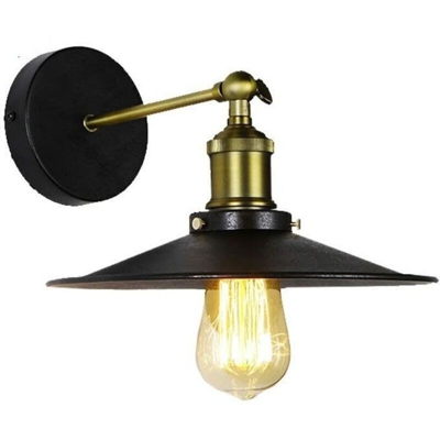 Lampada da parete in alluminio 60W E27 - EDM