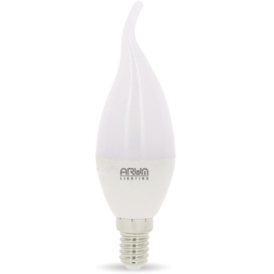 Arum Lighting - Lampadina a LED E14 Fiamma 5,5 W Eq 40W | Température de Couleur: Bianco neutro 4000K