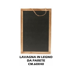 Bighouse It - LAVAGNA IN LEGNO DA PARETE CM.60X40 características