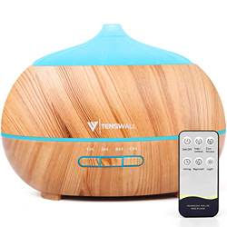 Diffusore di aromi, 500 ml, umidificatore ad ultrasuoni, spegnimento automatico senza acqua, senza BPA características