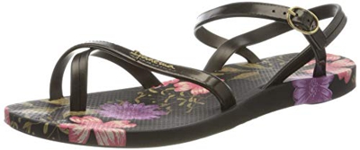 Ipanema Fashion Sand VIII Fem, Sandali con Chiusura a T Donna, Multicolore (Black/Black 8023.0), 39 EU