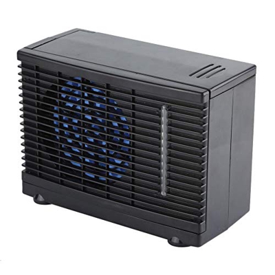 Ventilatore portatile del condizionatore d'aria Dispositivo di raffreddamento dello spazio personale Velocità regolabile 12V Mini Ventilatore universa