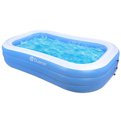 Duerer Piscine gonfiabili, Piscine gonfiabili, Piscina per Famiglie per Cortile, Festa Estiva in Acqua, all'aperto, Giardino, Adulti -300cm x 182cm x  características