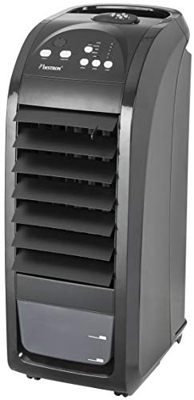 Bestron AAC5000 Raffreddatore ad Aria Mobile con Telecomando, Filtro incluso, 220 V, Nero, 35,5x27,5x70