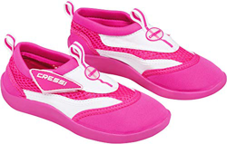 Cressi Coral Scarpette Adatte per Mare, Spiaggia, Barca e Sport Acquatici Vari, Adulti e Bambini, Rosa/Bianco, 32 en oferta