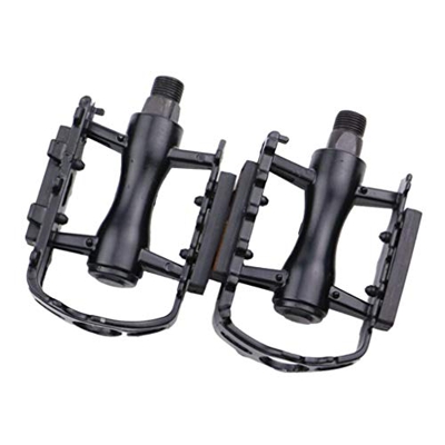LIOOBO Pedale 2 Pedali Bici Pedale Bici Universale Professionale in Alluminio Pedale Bici Pedale Piatto per Mountain Bike MTB MTB