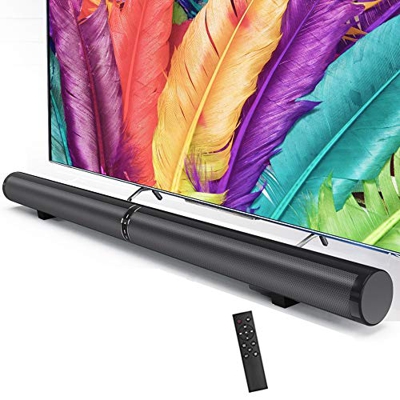 VBESTLIFE Altoparlante Bluetooth 4.2 Home Theater Stereo Surround Sound Bar SoundBox con 6 Altoparlanti Full-Range di Alta qualità e 2 diaframmi Bassi