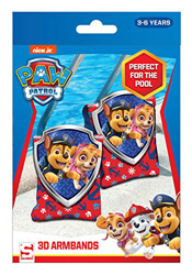 Sambro PWP15-3394 - Braccioli con effetto 3D, motivo: Paw Patrol con Chase e Skye, per bambini da 3 a 6 anni, con valvola di sicurezza, ideale per pis características