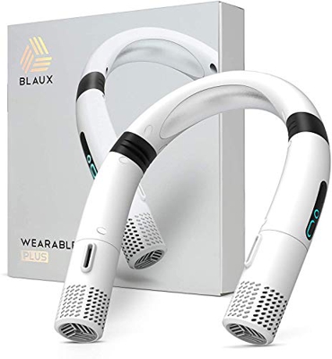 BLAUX Wearable AC Plus condizionatore portatile da collo - climatizzatore portatile da collo e climatizzatore personale | Ventilatore portatile indoss