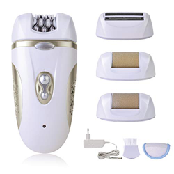 Roziapro Advanced Hair Removal Epilator, Shaver & Trimmer, Cordless, Rechargeable, 4 in 1 for Face and Bikini Legs Armpit Wet & Dry Lady Shaver Cordle características