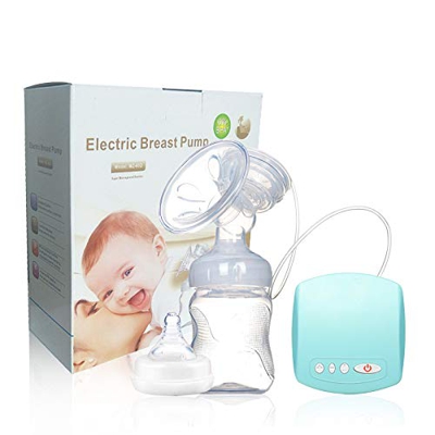 Tiralatte elettrico, ricaricabile USB portatile, tiralatte, tiralatte portatile, a basso rumore, non tossico, con massaggio Momcozy e funzione di memo
