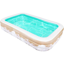 Brace Master Piscine Gonfiabili, Piscina Rettangolare, Piscine familiari, Piscina Gonfiabile Festa Estiva in Acqua per Bambini, Adulti, all'aperto, Gi en oferta