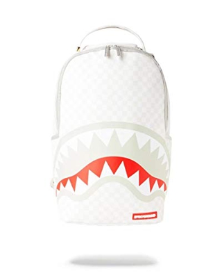 SPRAYGROUND | B2947NSZ Mean & Clean Check Shark In Paris Backpack - White White