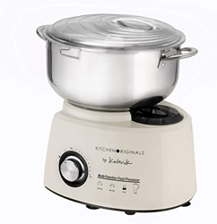 Team Kalorik Robot da cucina, 3 Contenitori inclusi (Ciotola 5.8 L + Frullatore 1.5 L + Trituratore 0.4 L), 1200 W, Bianco, TKG HA 1007 KTO en oferta