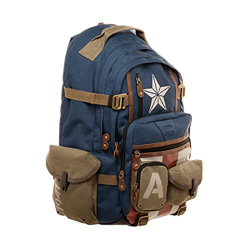 Marvel Marvel Avengers Captain America Zaino Sorpresa Zaino Borsa per computer per studenti di moda casual-Captain America School Bag en oferta