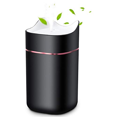 HebyTinco Umidificatore D'aria, 1.4L Umidificatore Ultrasuoni a Riempimento Superiore con Design Riempimento Acqua dal Top, Umidificatore antibatteric