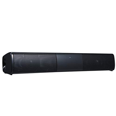 Adaskala Soundbar Wireless, 3D Surround, 80db, Bluetooth 4.2, Compatibile con telefoni cellulari, Computer, Tablet