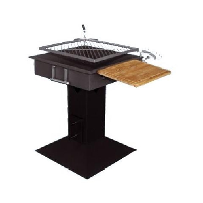 Barbecue a Carbone Struttura in Acciaio