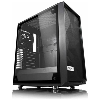 Meshify C - TG Midi-Tower Nero, Trasparente vane portacomputer