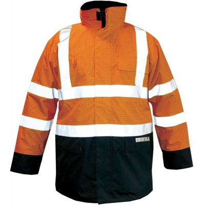 Parka M-Safe Multinorm Arancione-Blu, Formato 3Xl