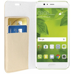 Phonix Custodia a Libro in Ecopelle Sparkling per P10 - Oro - Huawei en oferta