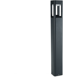 Lampada Da Pavimento LED Exterior IP54 120x900mm 10W Grigio Alluminio + PC [SL19-C001C_G-WW] | Bianco Caldo (SL19-C001C_G-WW) características