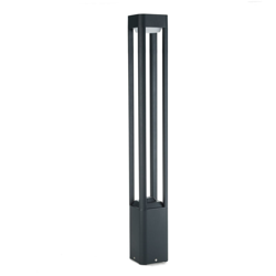 Greenice - Lampada Da Pavimento LED Exterior IP54 120x600mm 10W Nero Alluminio + PC [SL19-C002B_B-WW] | Bianco Caldo (SL19-C002B_B-WW) en oferta