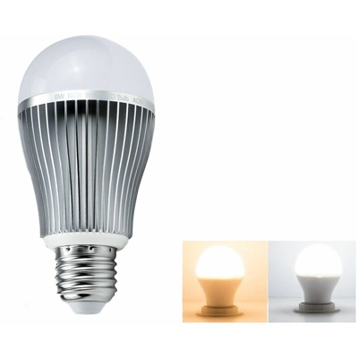 B&s - Lampadina led wifi 2.4GHZ 9W luce calda fredda dimmerabile e27 wireless