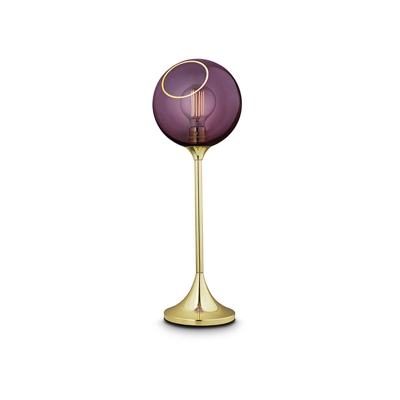 Lampada Da Tavolo "Ballroom Purple Rain" E27 Senza Lampadina (DBU-22755)