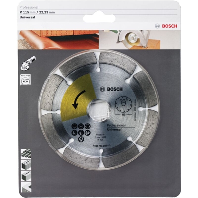 Bosch Profiline top disco diamantato universale, 115 millimetri