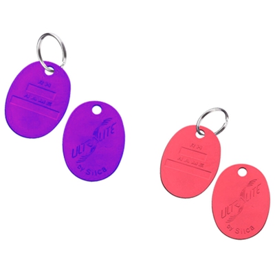 Portachiavi Silca Ultralite - Colore rosso Conf. 25 Pz