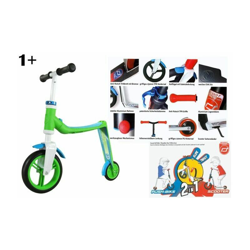 Scooter 2In1 Baby Blu/Vde 1+ características