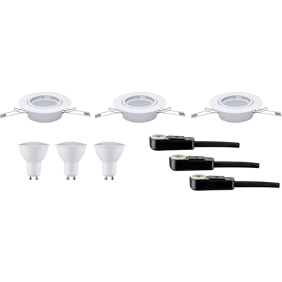 Lampada da incasso Nice Price 3957 GU10 Potenza: 9 W Bianco caldo