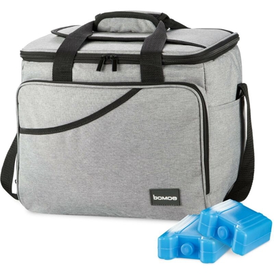 Borsa Termica Porta Pranzo IceBreezer KT39 - Borsa frigo da Campeggio Pieghevole - 39x28x29 cm - 25 Litri - Bomoe