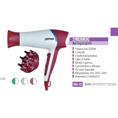 PHON 2200W 2 VEL. - Zephir