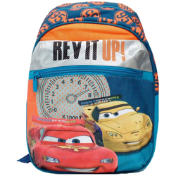 Bakaji - Zaino Cartella Disney Cars Spallacci Imbottiti Zainetto Scuola Asilo Bambini en oferta