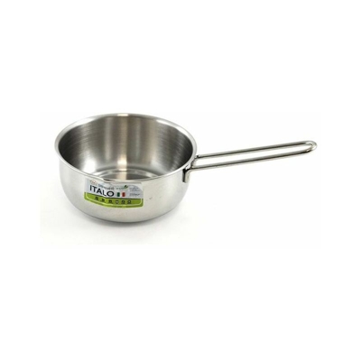 Sacim - Casseruola fonda per induzione con un manico Italo Diam 14 cm