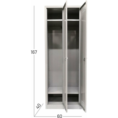 Grima - Armadio metallico due ante Spogliatoio